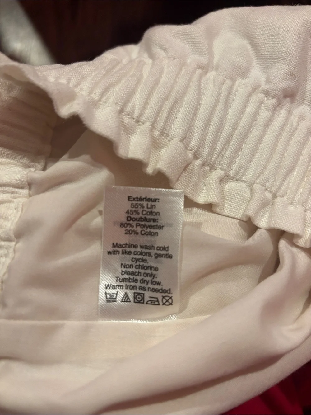 J. Crew linen blend
